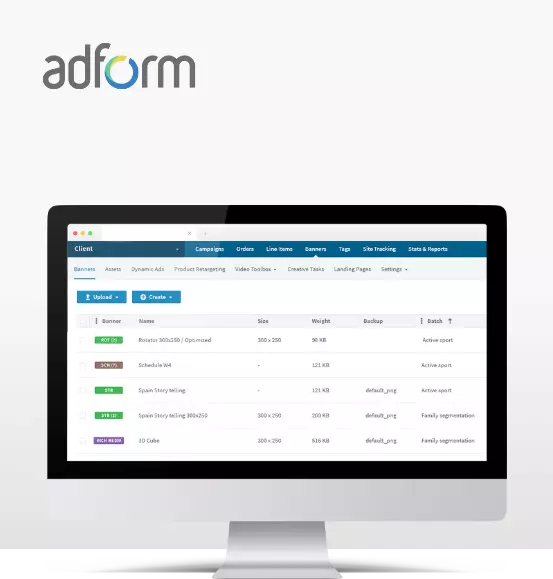 Adform User Interface upgrade