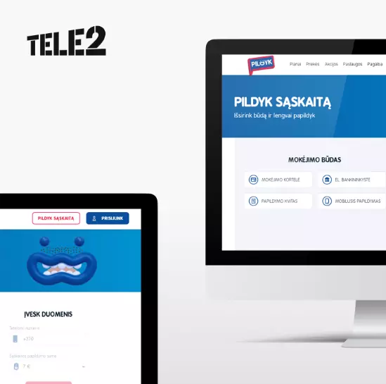 Tele2 self-service portal
